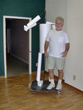 making of the statue